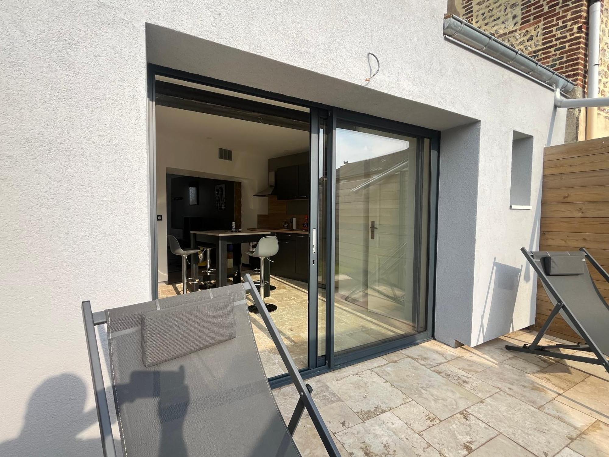 Gite Le Davidson, Maison Avec Jardin Ypreville-Biville المظهر الخارجي الصورة