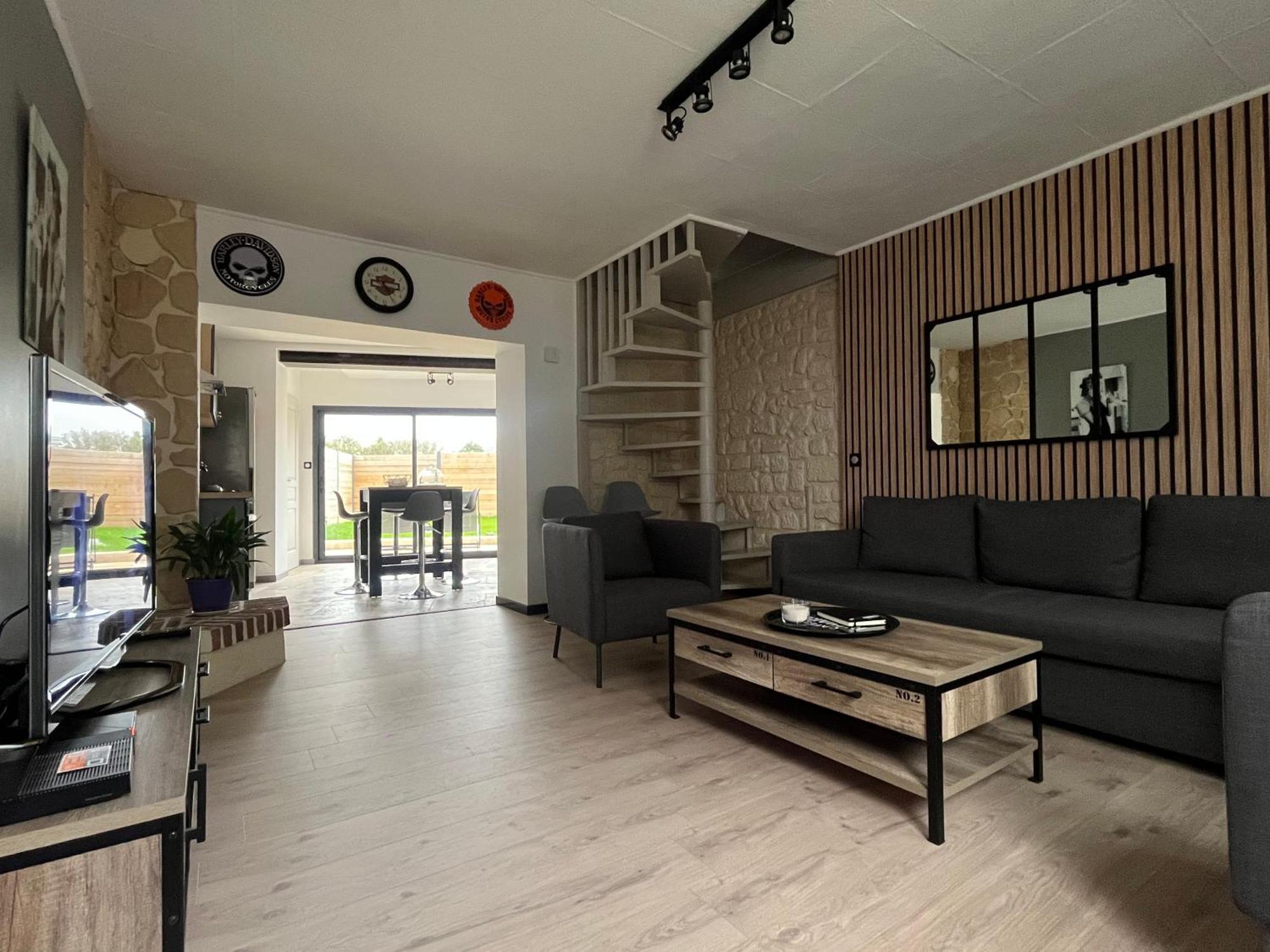 Gite Le Davidson, Maison Avec Jardin Ypreville-Biville المظهر الخارجي الصورة